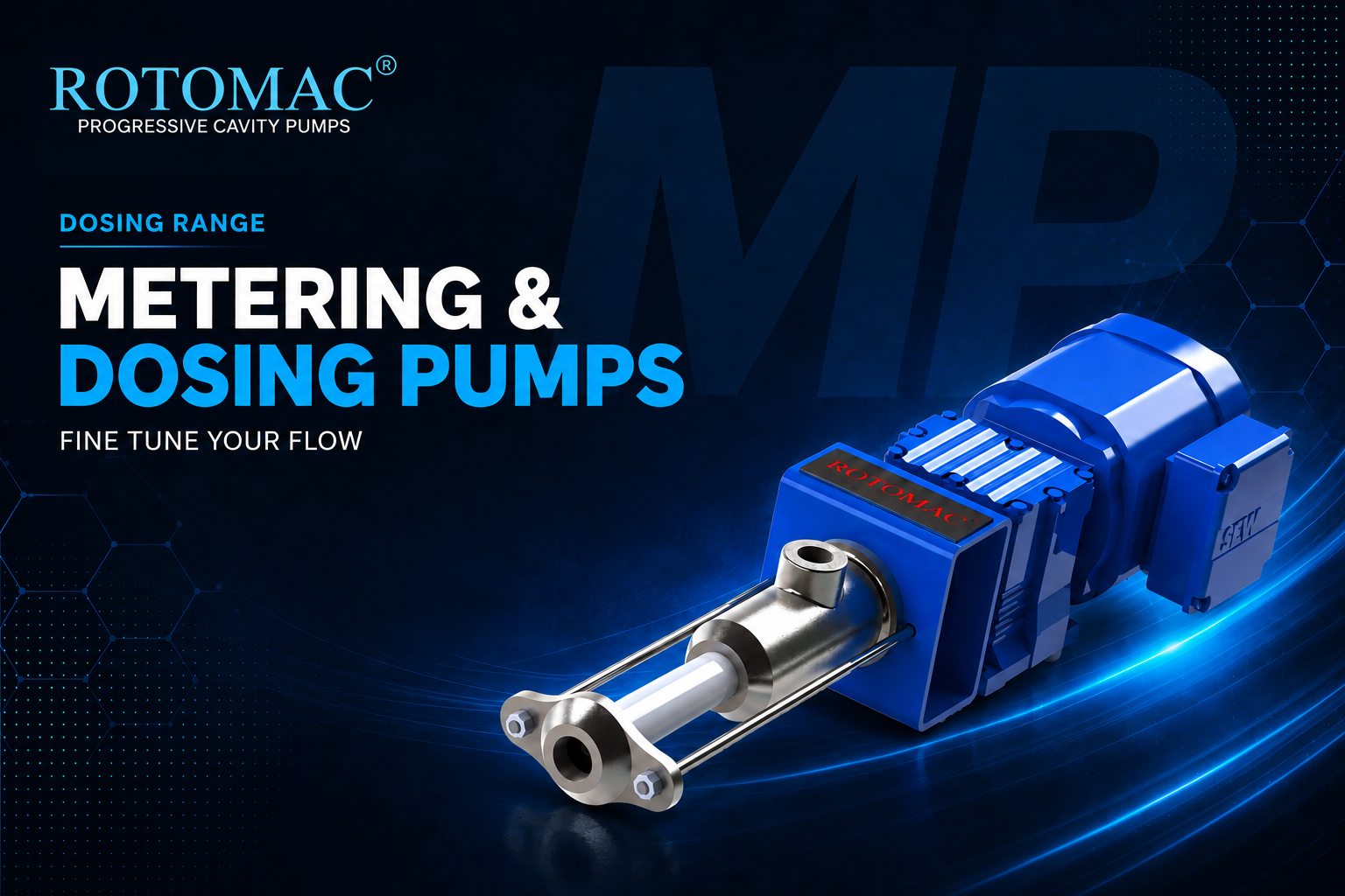 ROTOMAC Dosing Range metering pumps