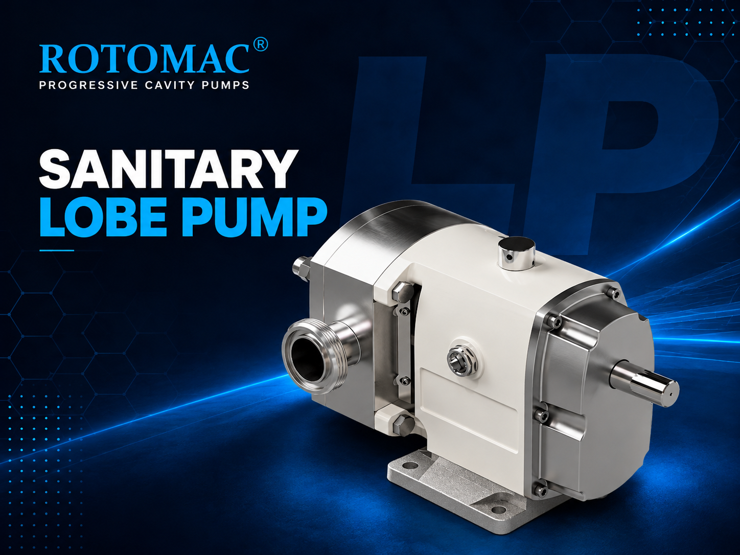 ROTOMAC Sanitary Lobe Pump